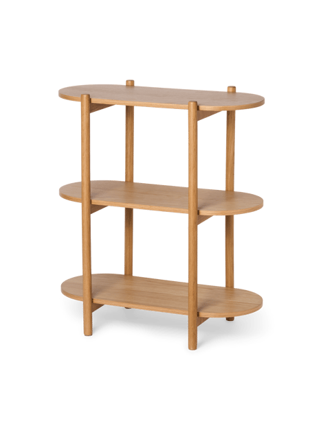 Stativ | MDF/eik/eikefiner. 70 x 36 x 80 cm. | Nature