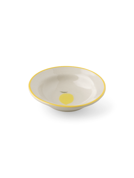 Bol | Grès. Ø8 cm. | Yellow