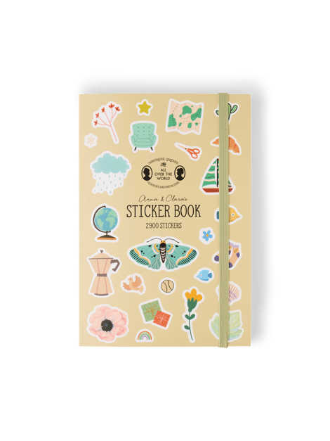 Livre d'autocollants | 11,5 x 17 cm. 2900 autocollants. | Multi