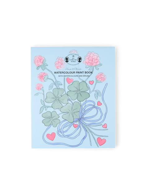 NANASUGUR Kit Aquarelle Portable 12 Couleurs, Cahier Aquarelle avec Aquarelles & Pinceaux, Adapté aux Débutants Adultes, Ideal pour la Maison, l'École, les Voyages et Cadeaux