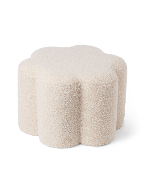 Pouf | Ø45 x 30 cm. | Off White