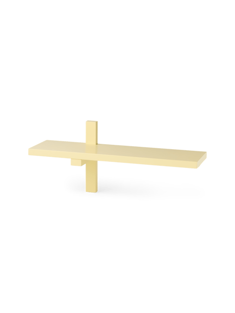 Wandrek | Grenen. 45 x 14,5 x 20 cm. | Light Olive