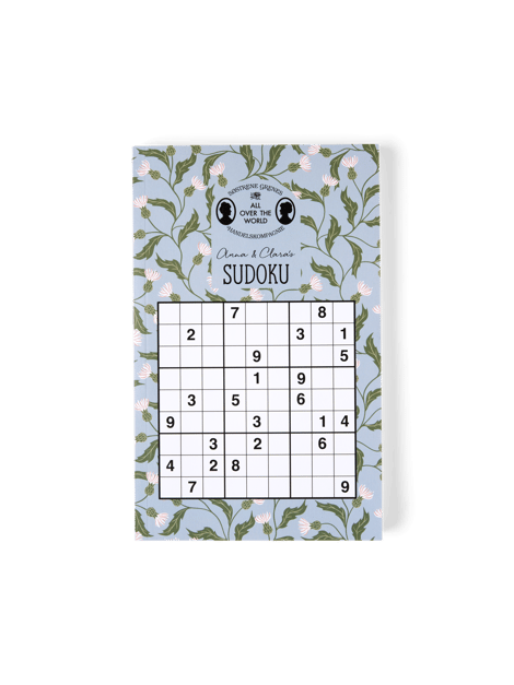 Livre de sudoku | Papier. 12,5 x 20 cm. 192 pages. | Smokey Blue