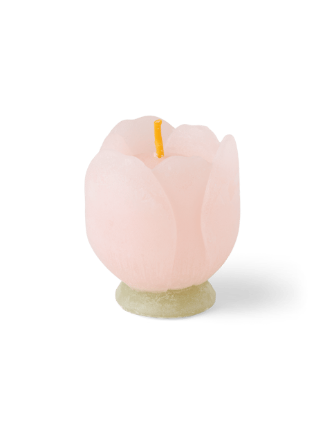 Candle | Paraffin wax/cotton. 5 x 5.7 cm. 6 hours. | Nude