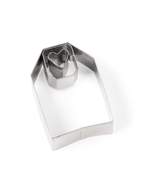 Emporte-pièces | Acier inoxydable. | Silver