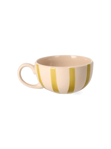 Mug | Grès. Ø11,2 x 6,3 cm. | Yellow Ochre