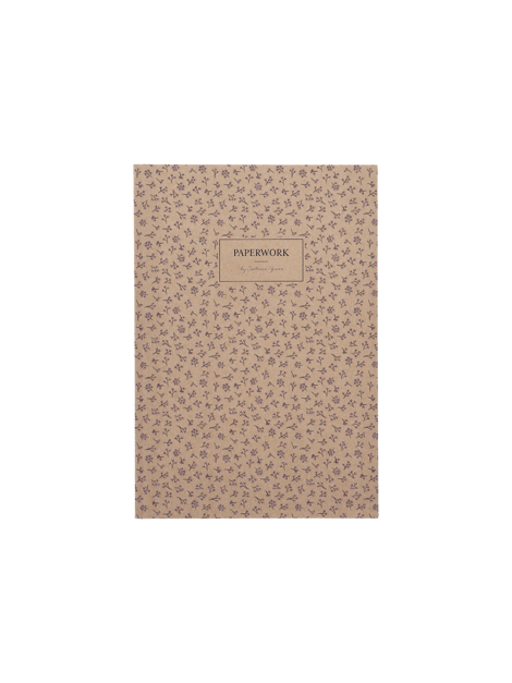 Notebook with craft cover | Paper. 24 x 16.5 cm. | Craft, Bordeaux