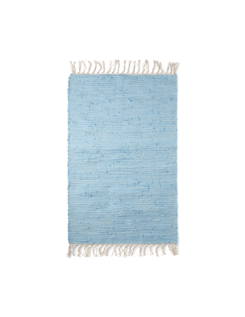 Teppe | Bomull. 80 x 50 cm. | Misty Blue